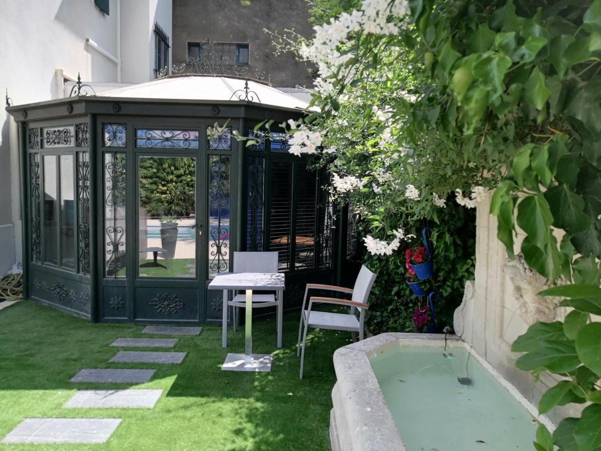 Les Jardins De La Fontaine Bed & Breakfast Alès Exterior foto