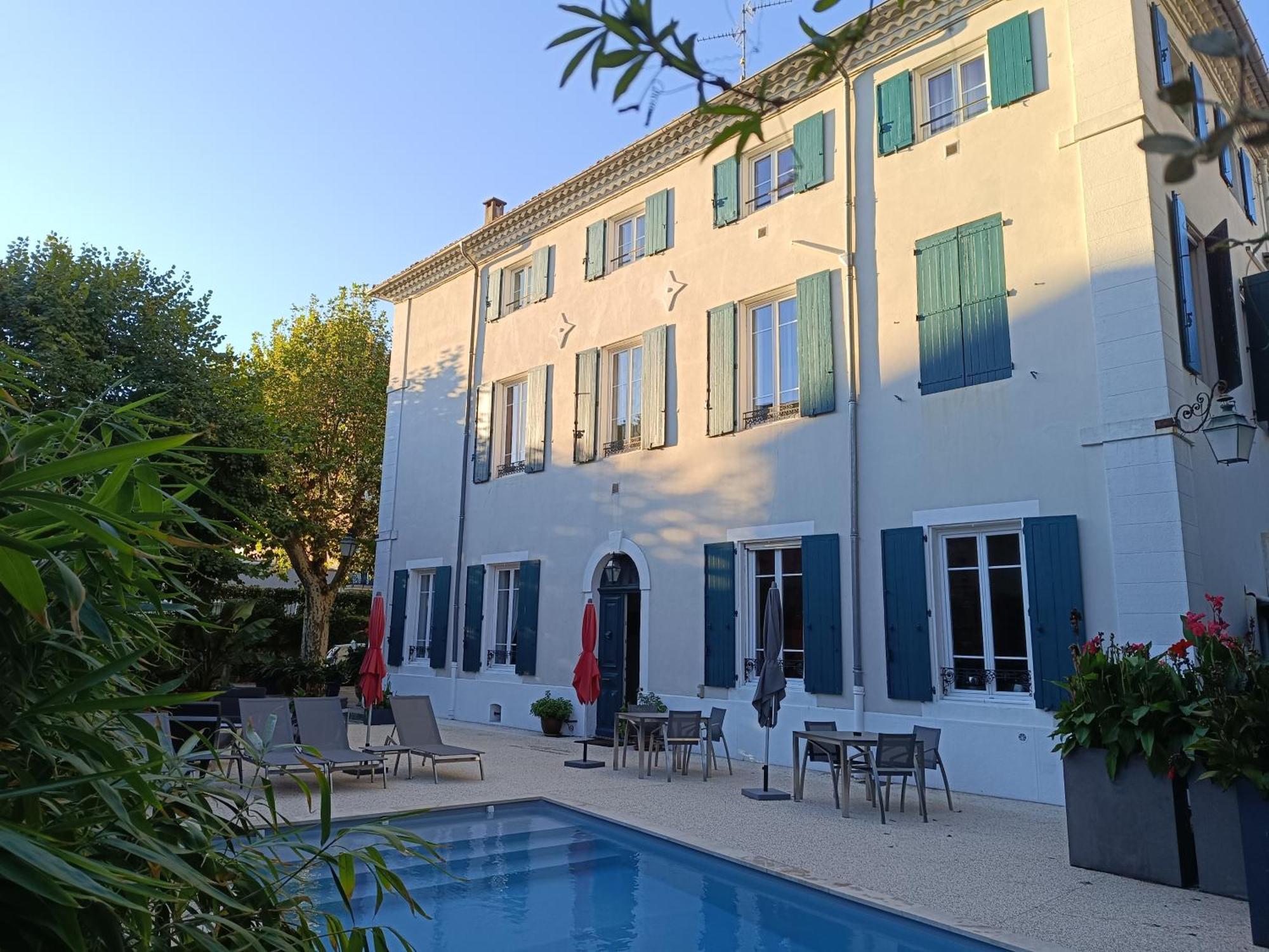 Les Jardins De La Fontaine Bed & Breakfast Alès Exterior foto
